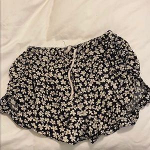 Brandy Melville floral shorts